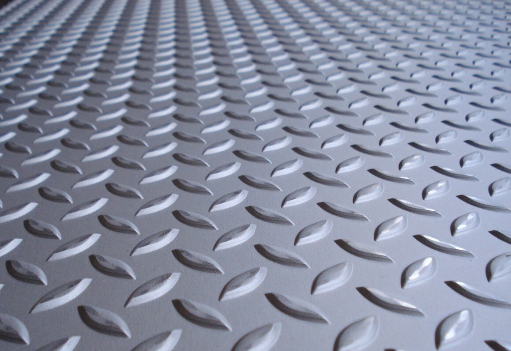 Рифленый алюминиевый лист
